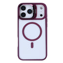 Rixus Classic 03 Case With MagSafe For iPhone 17 Pro Dark Pink