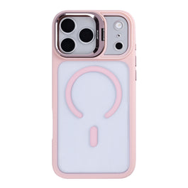 Rixus Classic 03 Case With MagSafe Compatible For Apple iPhone 17 Pro Light Pink