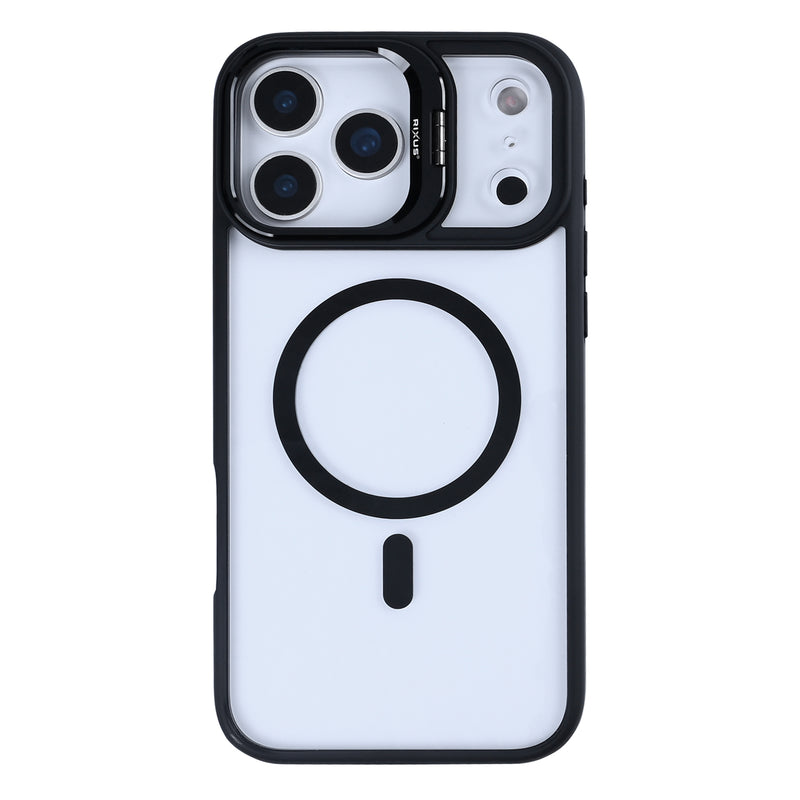 Rixus Classic 03 Case With MagSafe For iPhone 17 Pro Black