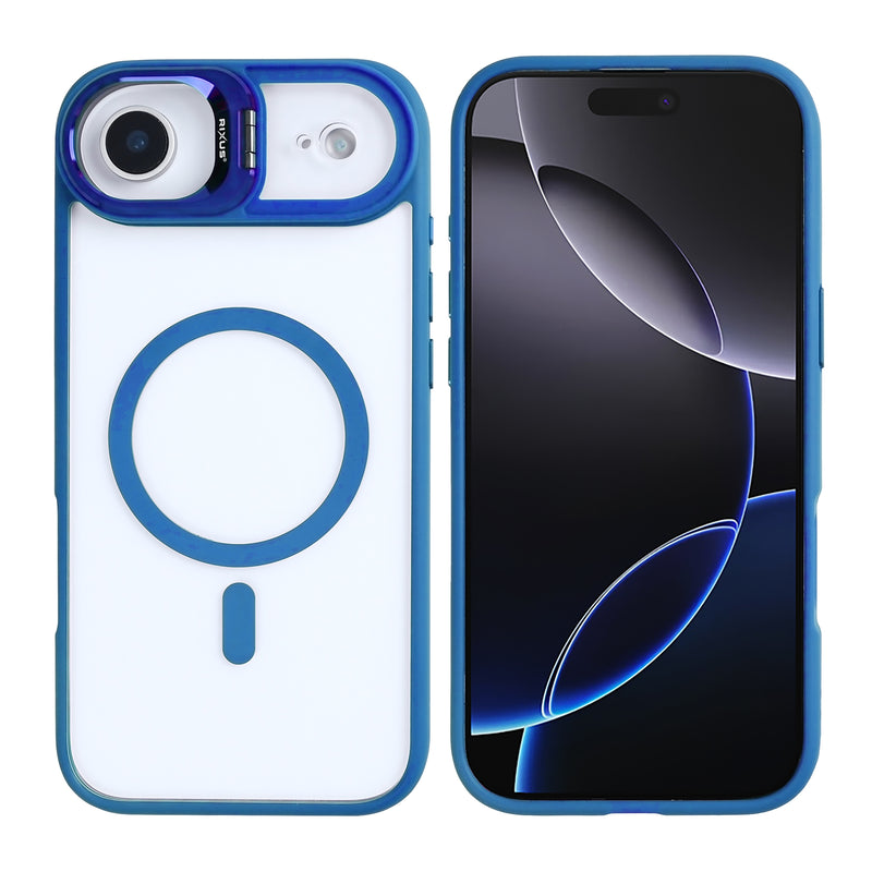 Rixus Classic 03 Case With MagSafe For iPhone 17 Air Light Blue