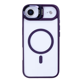 Rixus Classic 03 Case With MagSafe Compatible For Apple iPhone 17 Air Deep Purple