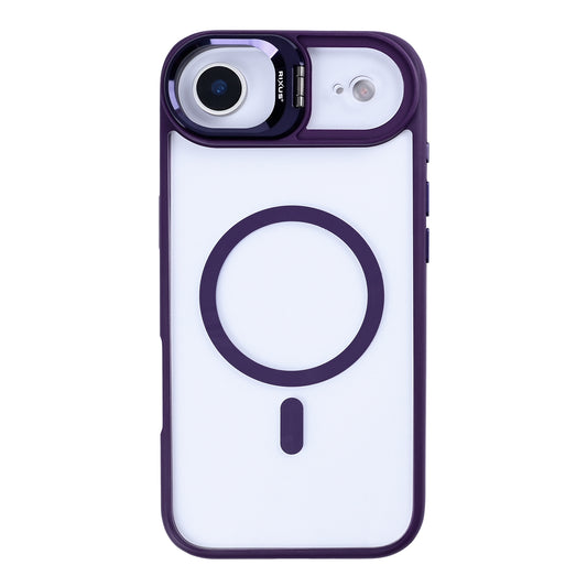 Rixus Classic 03 Case With MagSafe Compatible For Apple iPhone 17 Air Deep Purple
