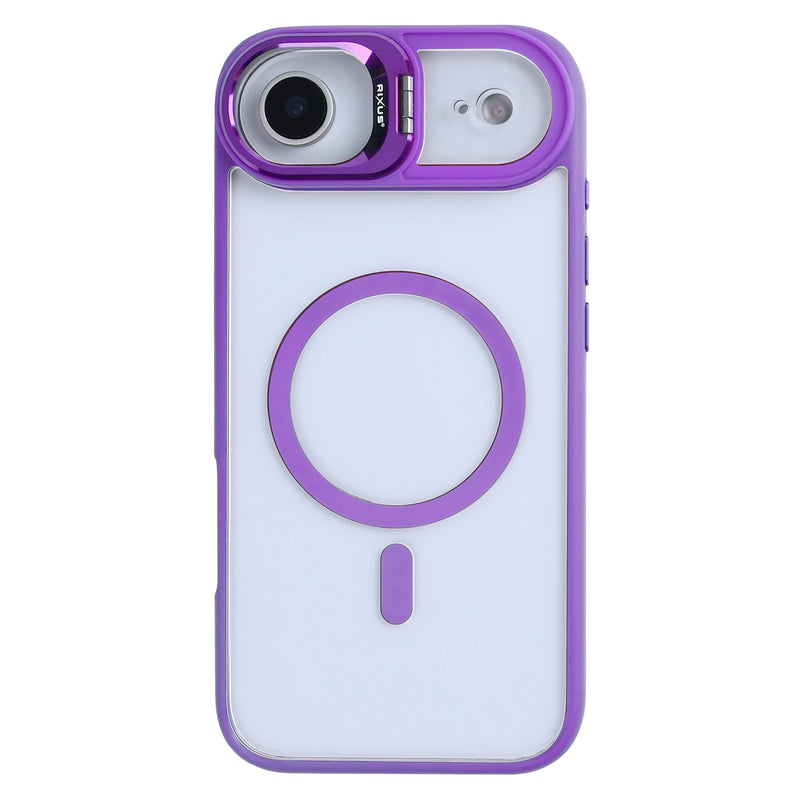 Rixus Classic 03 Case With MagSafe For iPhone 17 Air Deep Purple