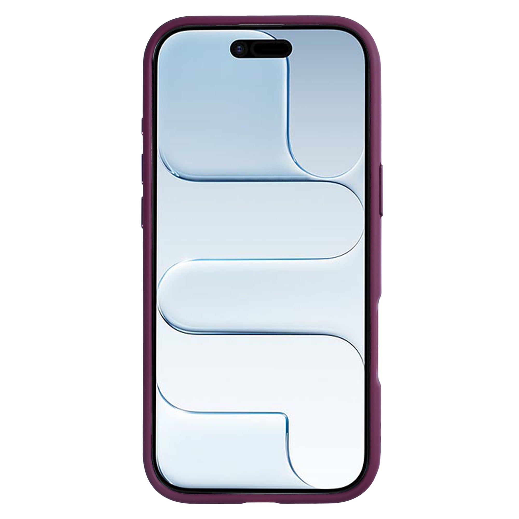 Rixus Classic 03 Case With MagSafe Compatible For Apple iPhone 17 Air Dark Pink