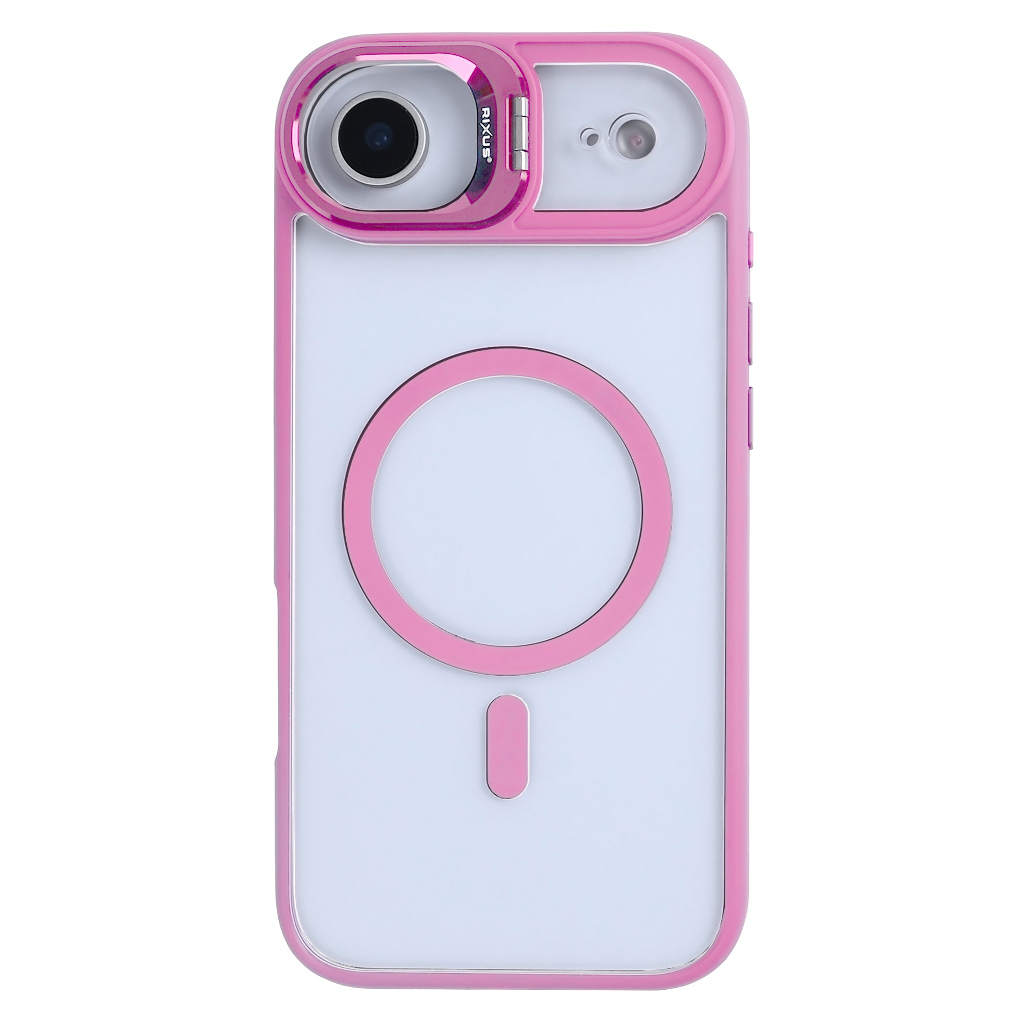 Rixus Classic 03 Case With MagSafe Compatible For Apple iPhone 17 Air Light Pink