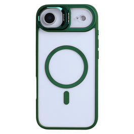 Rixus Classic 03 Case With MagSafe Compatible For Apple iPhone 17 Air Dark Green