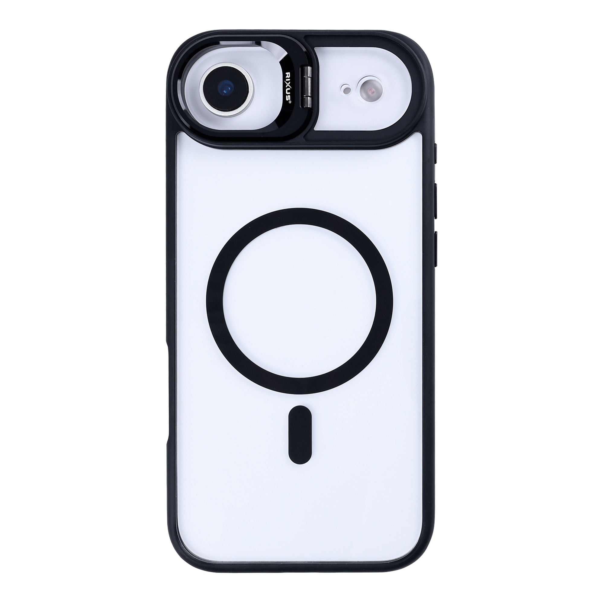 Rixus Classic 03 Case With MagSafe Compatible For Apple iPhone 17 Air Black