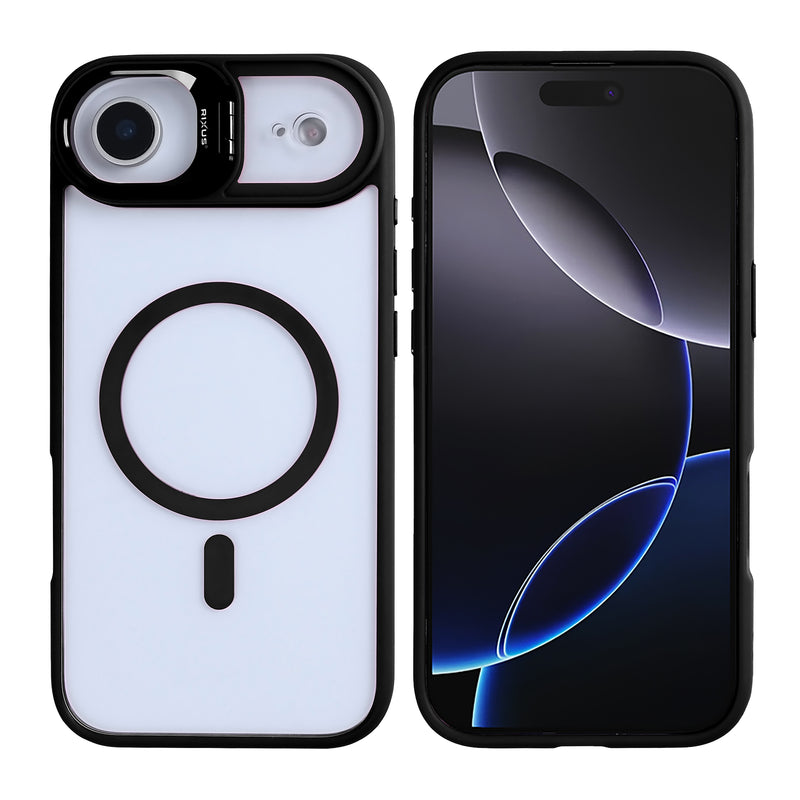Rixus Classic 03 Case With MagSafe For iPhone 17 Air Black