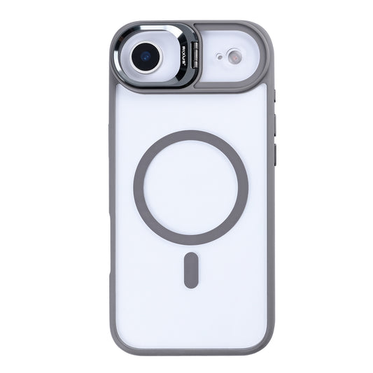 Rixus Classic 03 Case With MagSafe Compatible For Apple iPhone 17 Air Titanium Grey
