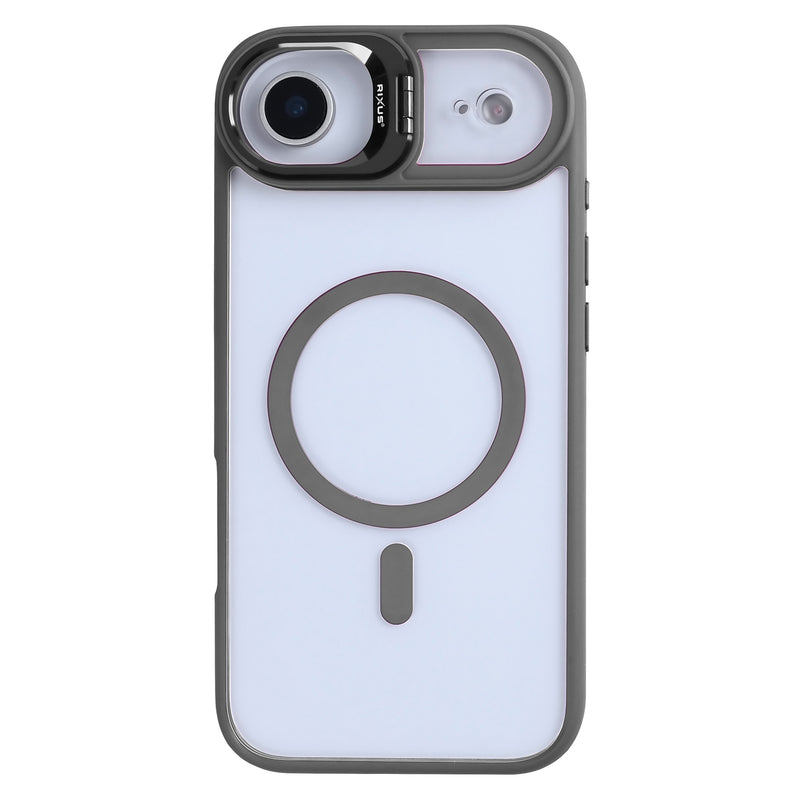 Rixus Classic 03 Case With MagSafe For iPhone 17 Air Titanium Grey