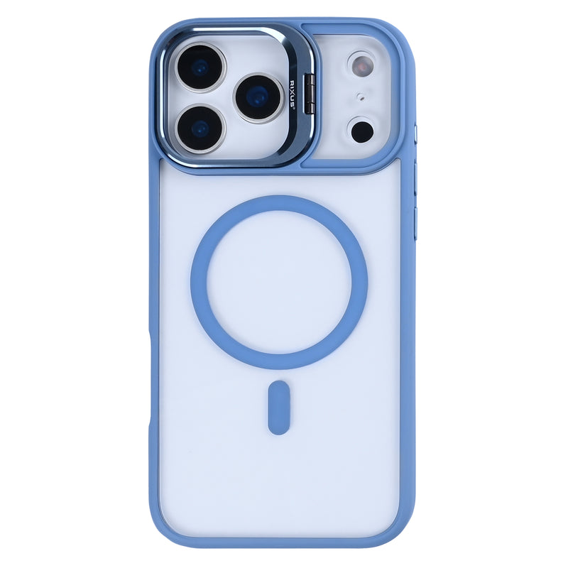 Rixus Classic 03 Case With MagSafe For iPhone 17 Pro Max Light Blue