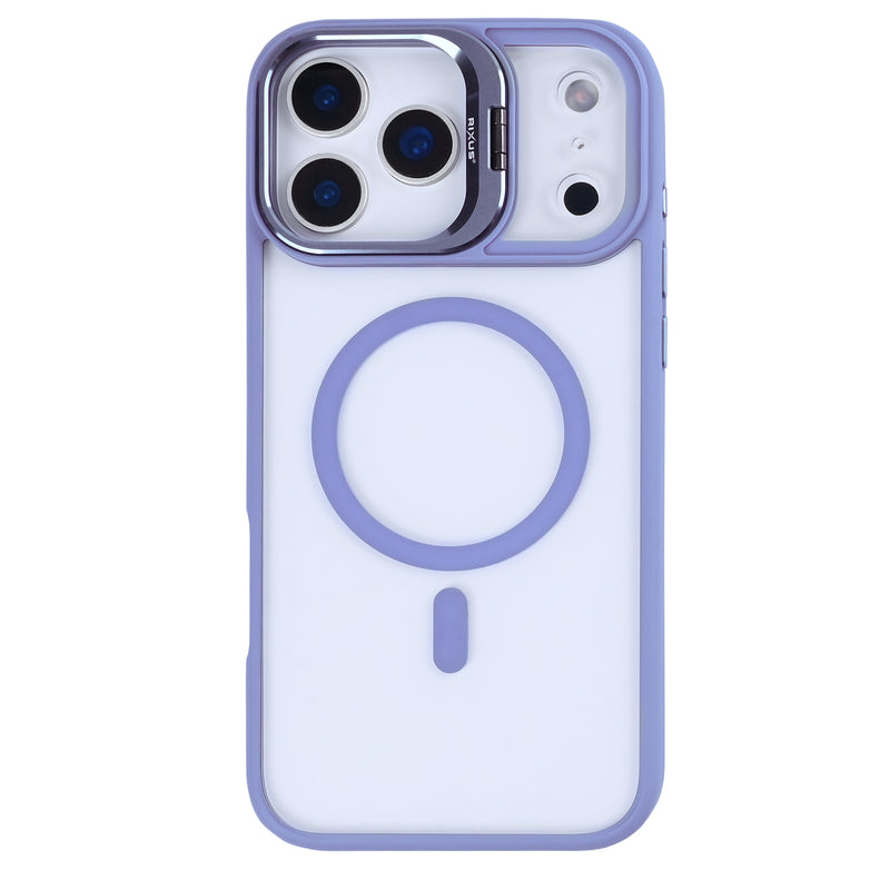 Rixus Classic 03 Case With MagSafe For iPhone 17 Pro Max Light Purple