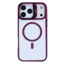 Rixus Classic 03 Case With MagSafe For iPhone 17 Pro Max Dark Pink