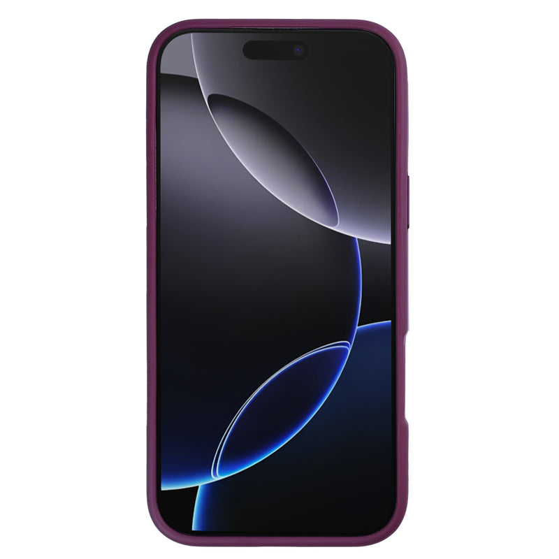 Rixus Classic 03 Case With MagSafe For iPhone 17 Pro Max Dark Pink