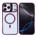 Rixus Classic 03 Case With MagSafe For Apple iPhone 17 Pro Max Dark Pink