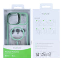 Rixus Classic 03 Case With MagSafe For Apple iPhone 17 Pro Max Light Green