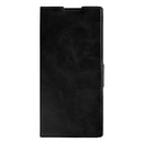 Rixus Wallet Case With Pen Holder For Samsung Galaxy Z Fold 7 Black