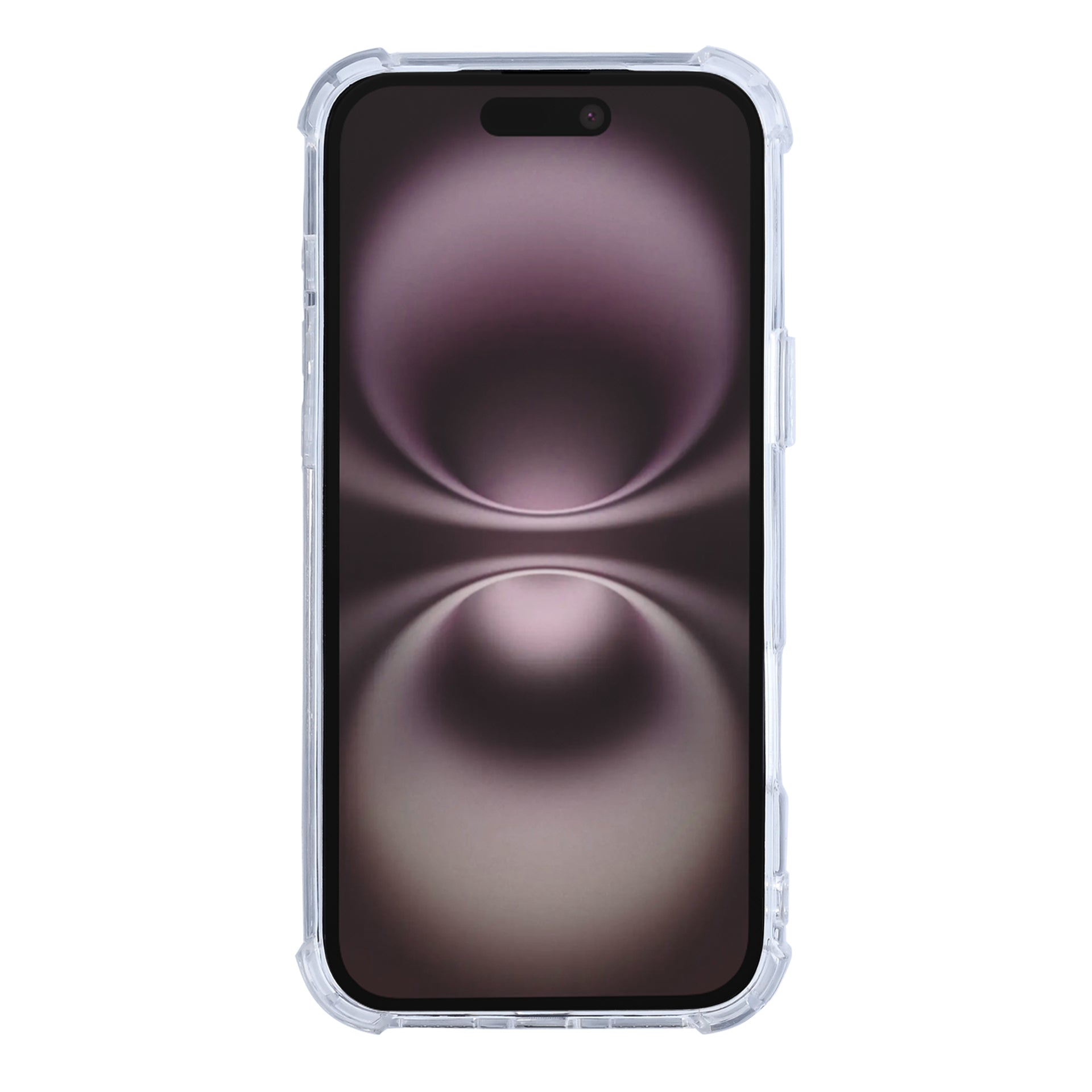 Rixus Anti-Burst Case With MagSafe Compatible For Apple iPhone 17 Transparent