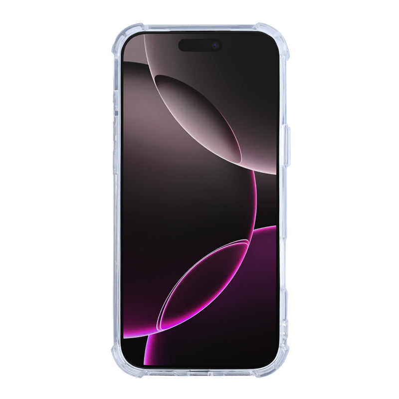 Rixus Anti-Burst Case With MagSafe For iPhone 17 Pro Transparent