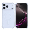 Rixus Anti-Burst Case With MagSafe For Apple iPhone 17 Pro Transparent
