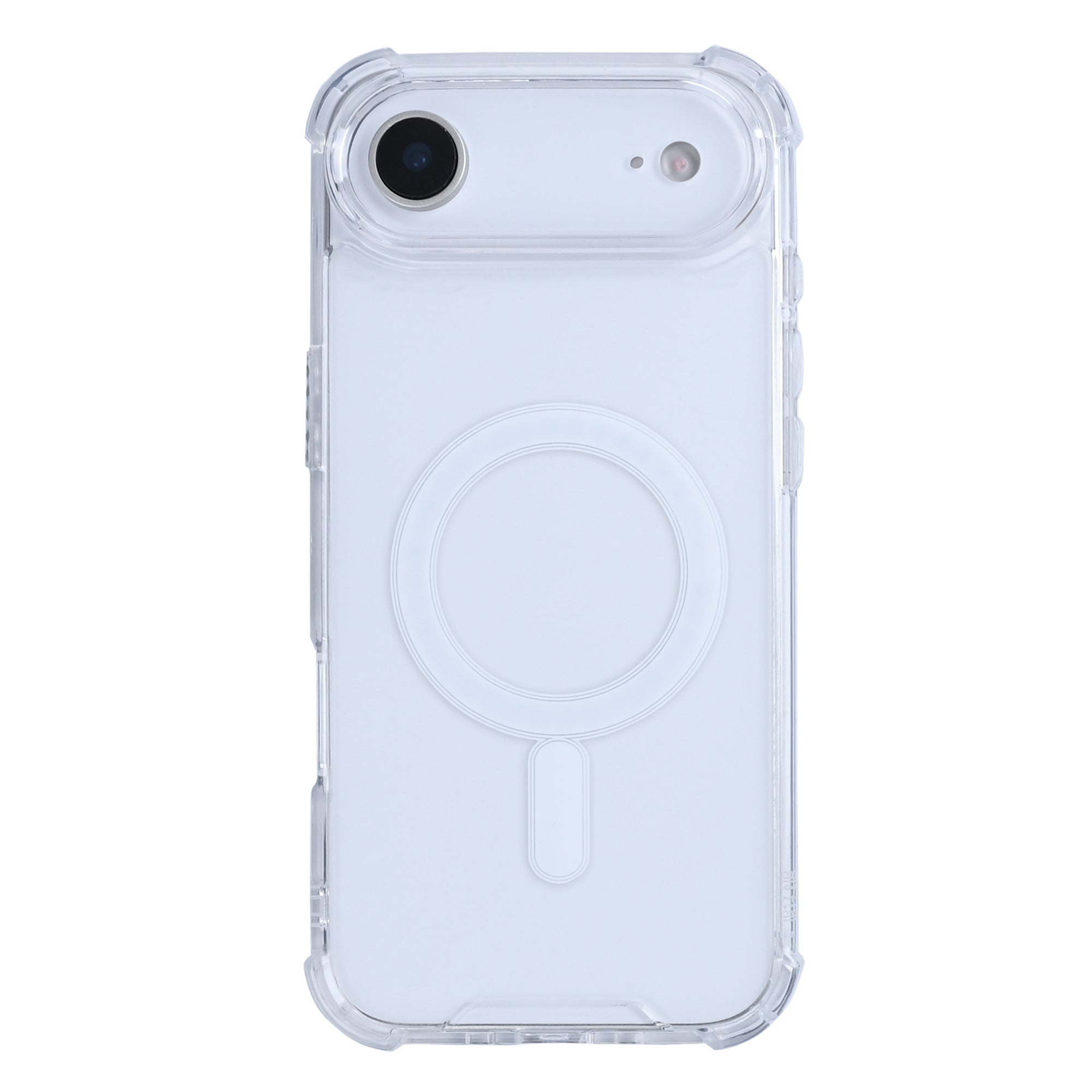 Rixus Anti-Burst Case With MagSafe Compatible For Apple iPhone 17 Air Transparent