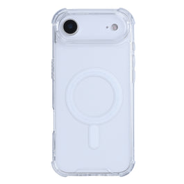 Rixus Anti-Burst Case With MagSafe Compatible For Apple iPhone 17 Air Transparent