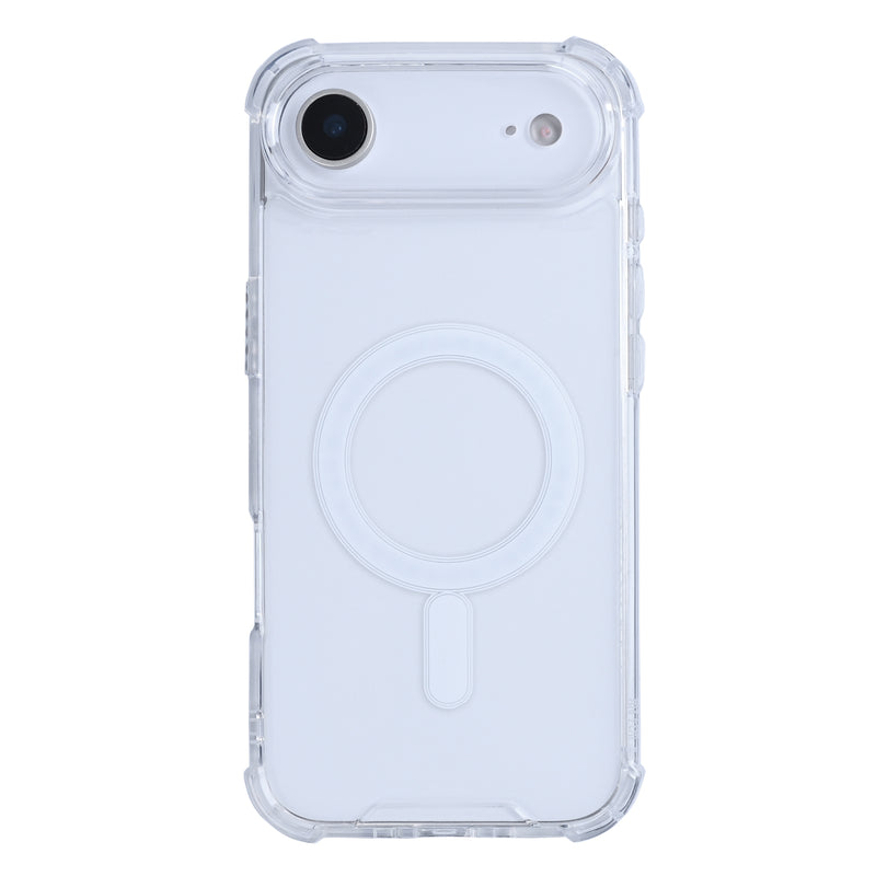 Rixus Anti-Burst Case With MagSafe For iPhone 17 Air Transparent