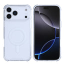 Rixus Anti-Burst Case With MagSafe For Apple iPhone 17 Pro Max Transparent