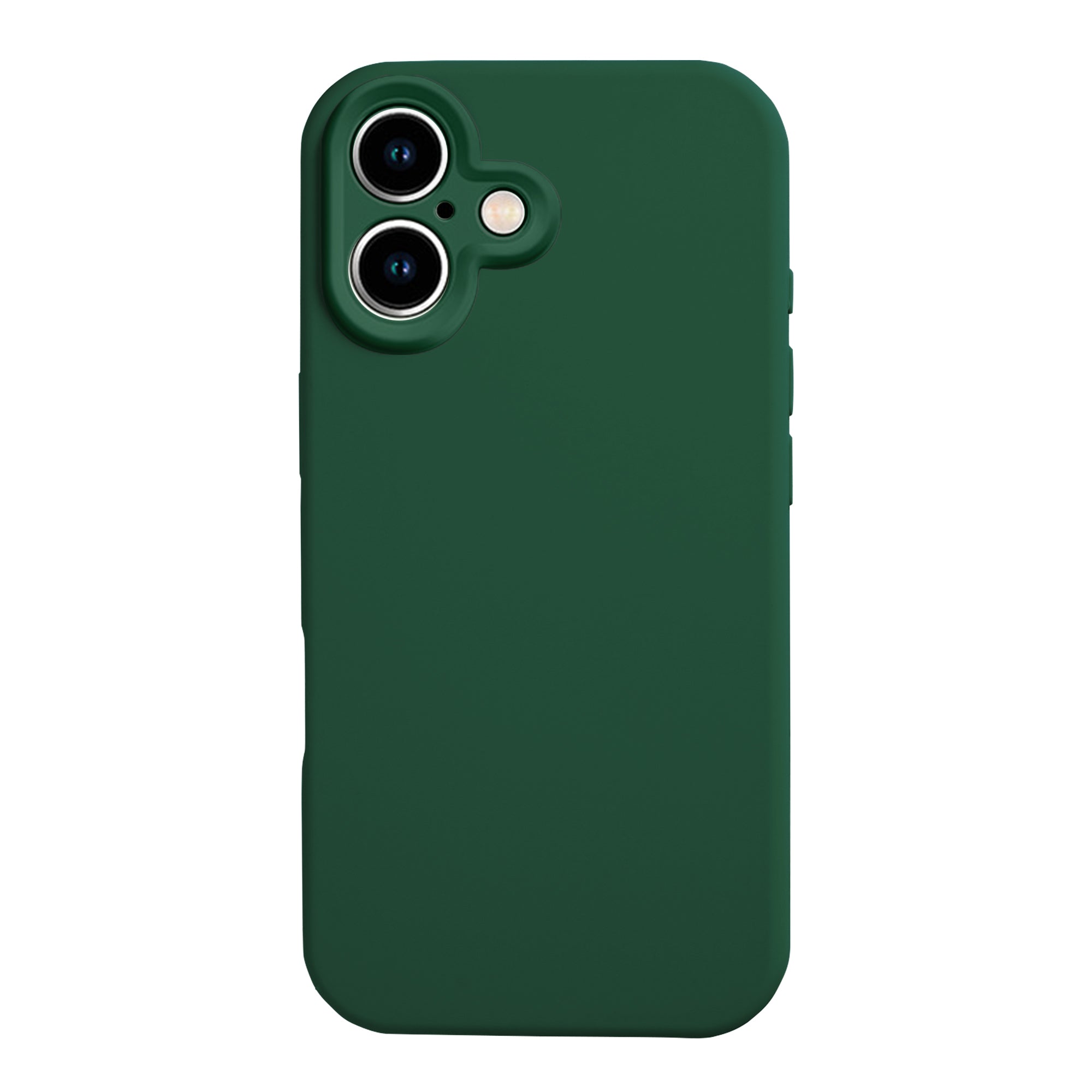 Rixus Soft TPU Phone Case For Apple iPhone 17 Dark Green
