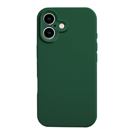 Rixus Soft TPU Phone Case For Apple iPhone 17 Dark Green