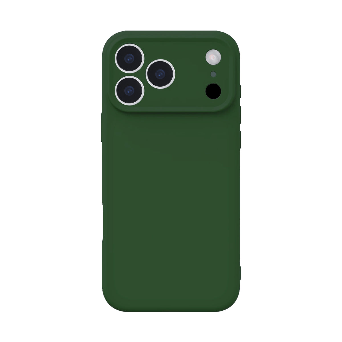 Rixus Soft TPU Phone Case For Apple iPhone 17 Pro Dark Green