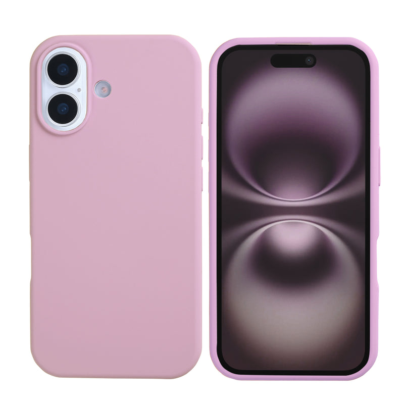 Rixus Soft TPU Phone Case With MagSafe For iPhone 17 Pink