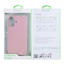 Rixus Soft TPU Phone Case With MagSafe For iPhone 17 Pink