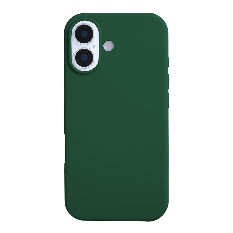 Rixus Soft TPU Phone Case With MagSafe For iPhone 17 Dark Green