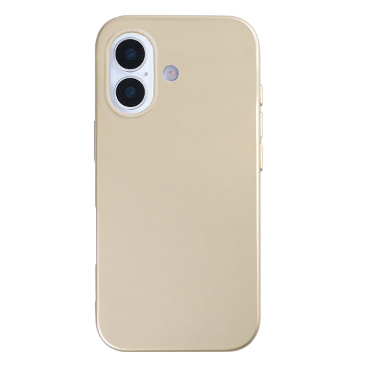 Rixus Soft TPU Phone Case With MagSafe Compatible For Apple iPhone 17 Gold