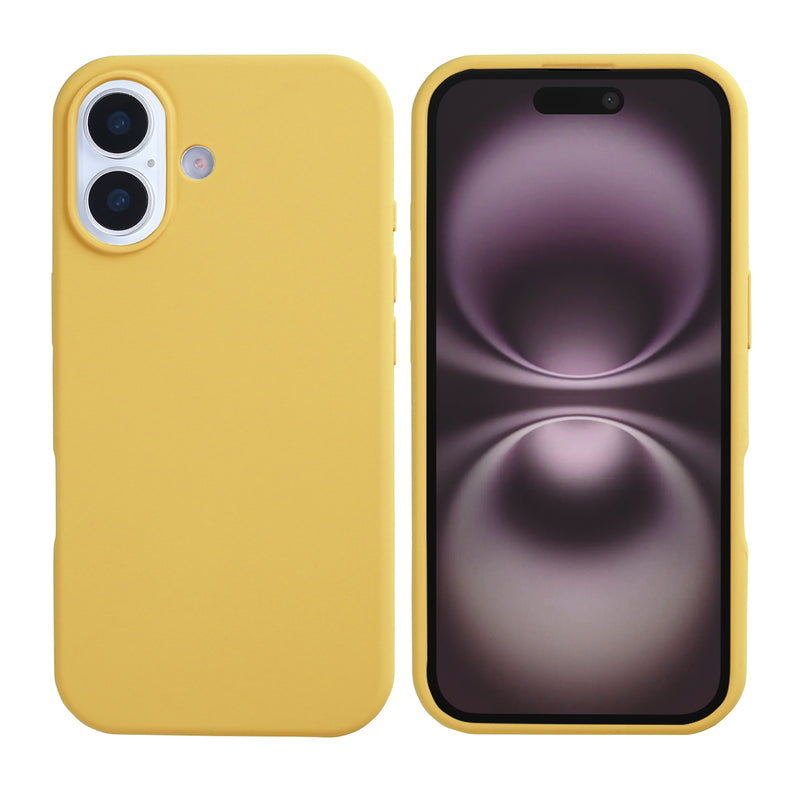 Rixus Soft TPU Phone Case With MagSafe For iPhone 17 Gold