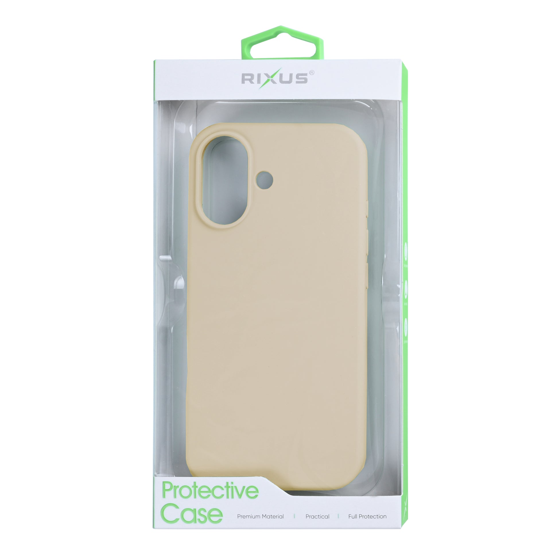 Rixus Soft TPU Phone Case For Apple iPhone 17 Gold