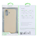 Rixus Soft TPU Phone Case With MagSafe Compatible For Apple iPhone 17 Gold