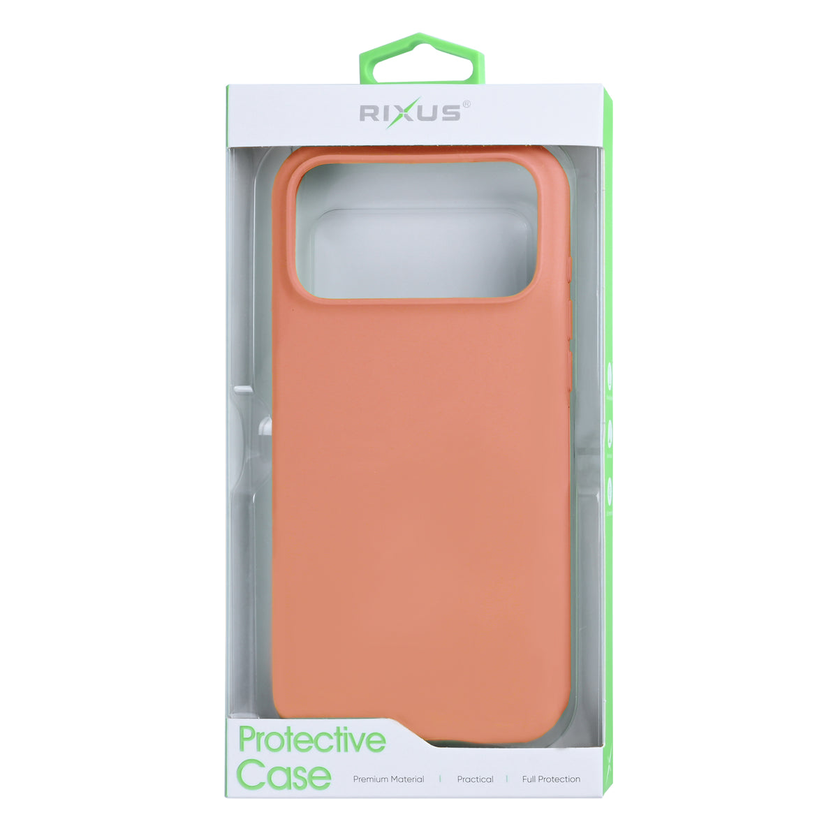 Rixus Soft TPU Phone Case With MagSafe Compatible For Apple iPhone 17 Pro Pink