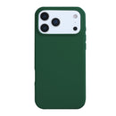 Rixus Soft TPU Phone Case With MagSafe For iPhone 17 Pro Dark Green