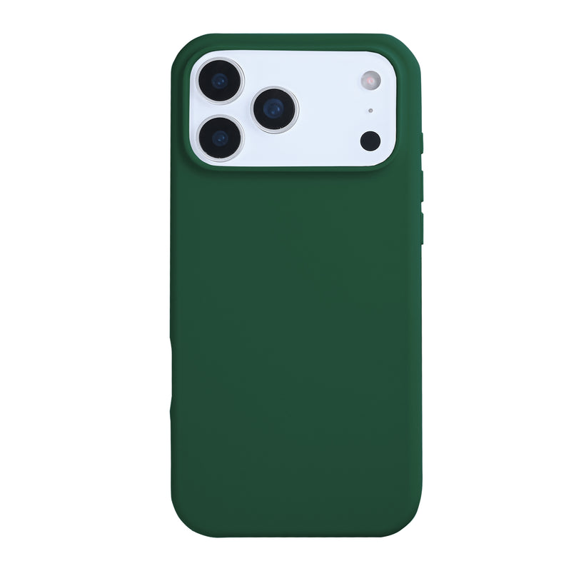 Rixus Soft TPU Phone Case With MagSafe For iPhone 17 Pro Dark Green