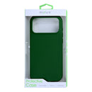 Rixus Soft TPU Phone Case With MagSafe For iPhone 17 Pro Dark Green