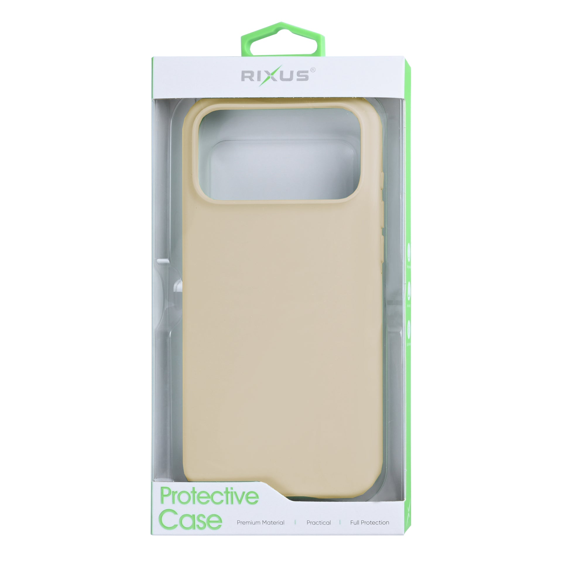 Rixus Soft TPU Phone Case With MagSafe Compatible For Apple iPhone 17 Pro Gold