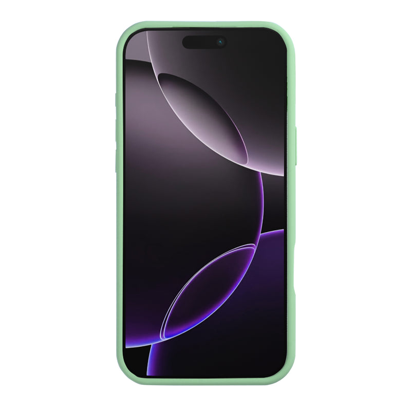 Rixus Soft TPU Phone Case With MagSafe For iPhone 17 Pro Matcha