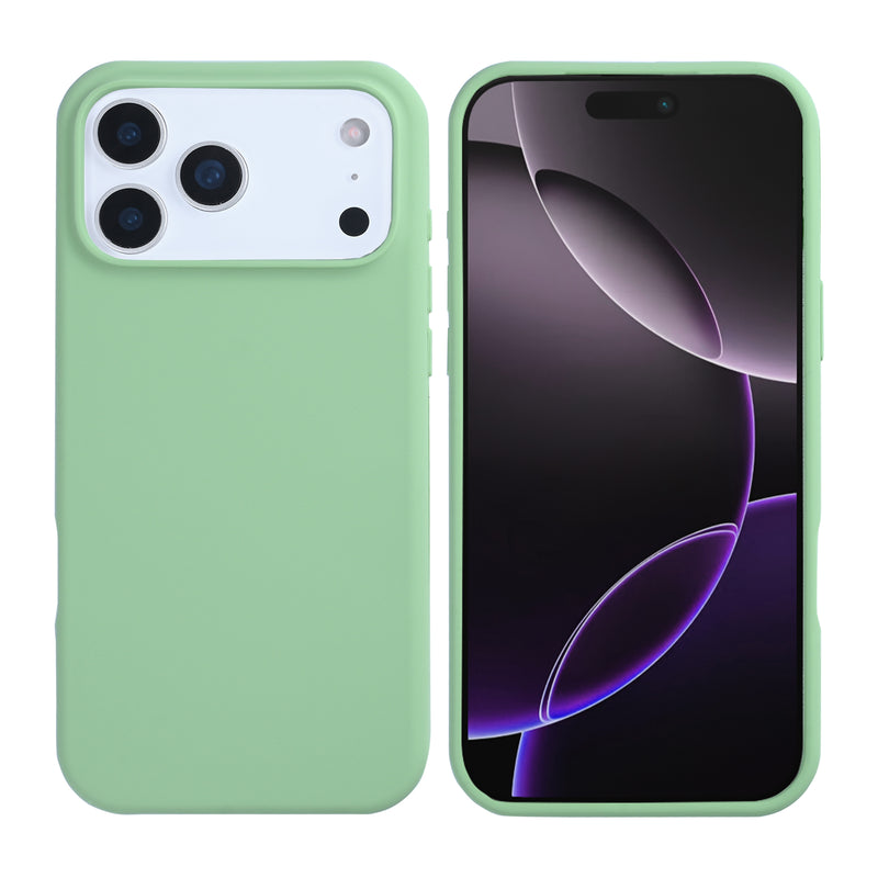 Rixus Soft TPU Phone Case With MagSafe For iPhone 17 Pro Matcha