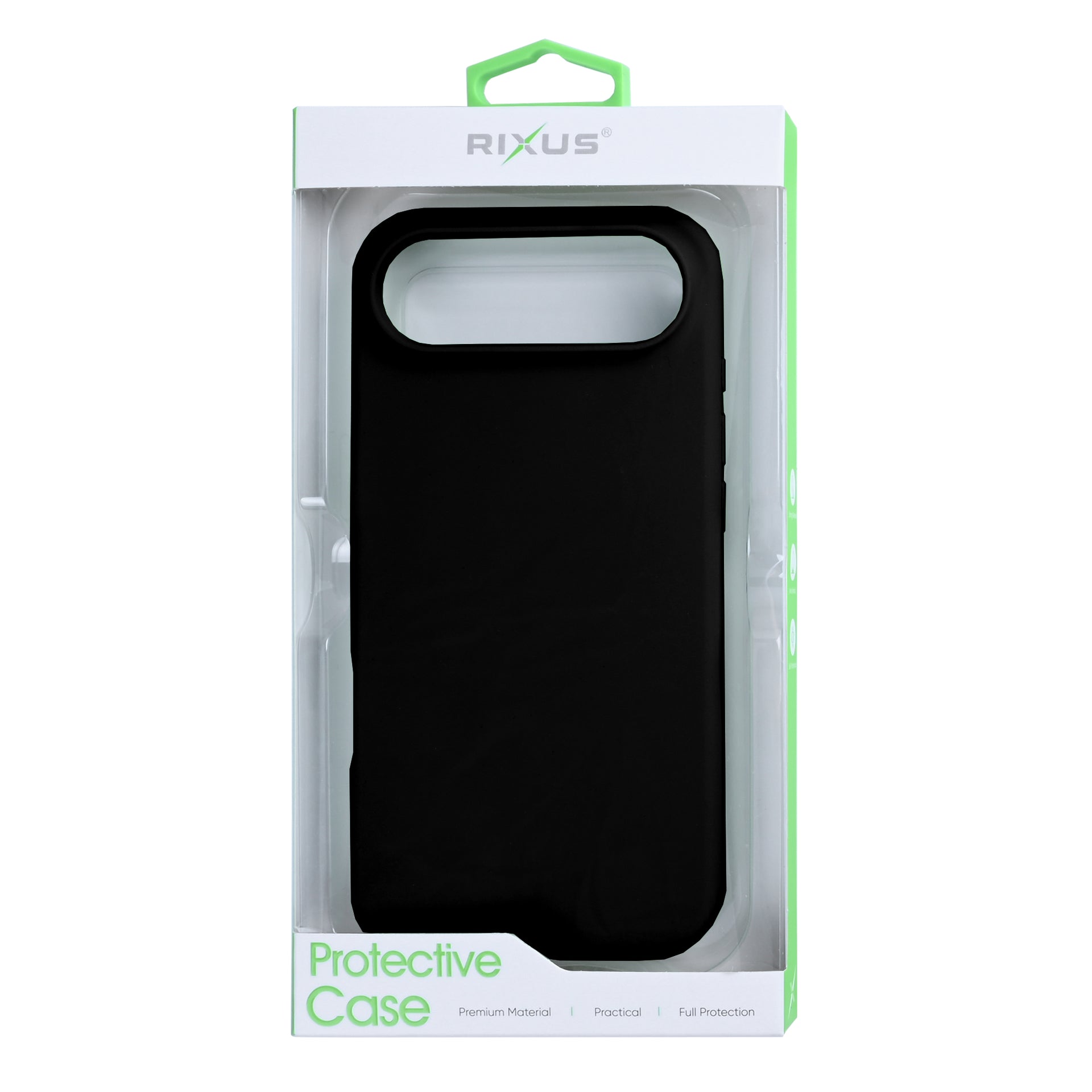 Rixus Soft TPU Phone Case With MagSafe Compatible For Apple iPhone 17 Air Black