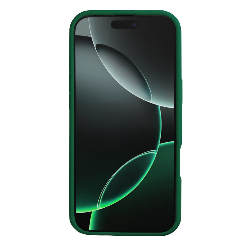 Rixus Soft TPU Phone Case With MagSafe For iPhone 17 Air Dark Green