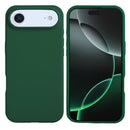 Rixus Soft TPU Phone Case With MagSafe Compatible For Apple iPhone 17 Air Dark Green
