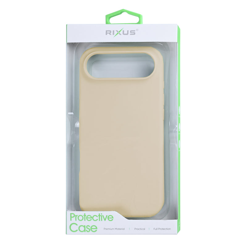 Rixus Soft TPU Phone Case With MagSafe For iPhone 17 Air Gold
