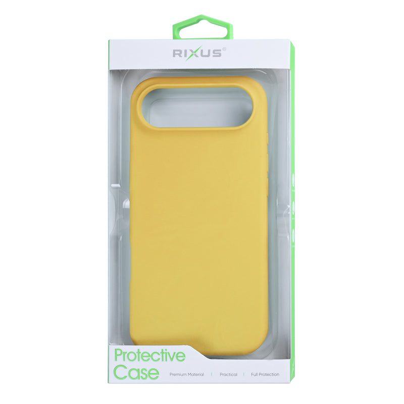 Rixus Soft TPU Phone Case With MagSafe For iPhone 17 Air Gold